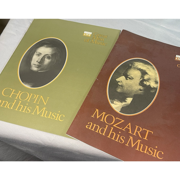 Johann Sebastian Bach Great Men Of Music Time Life Music 4 Vinyl LP Set + Book - Picture 8 of 9